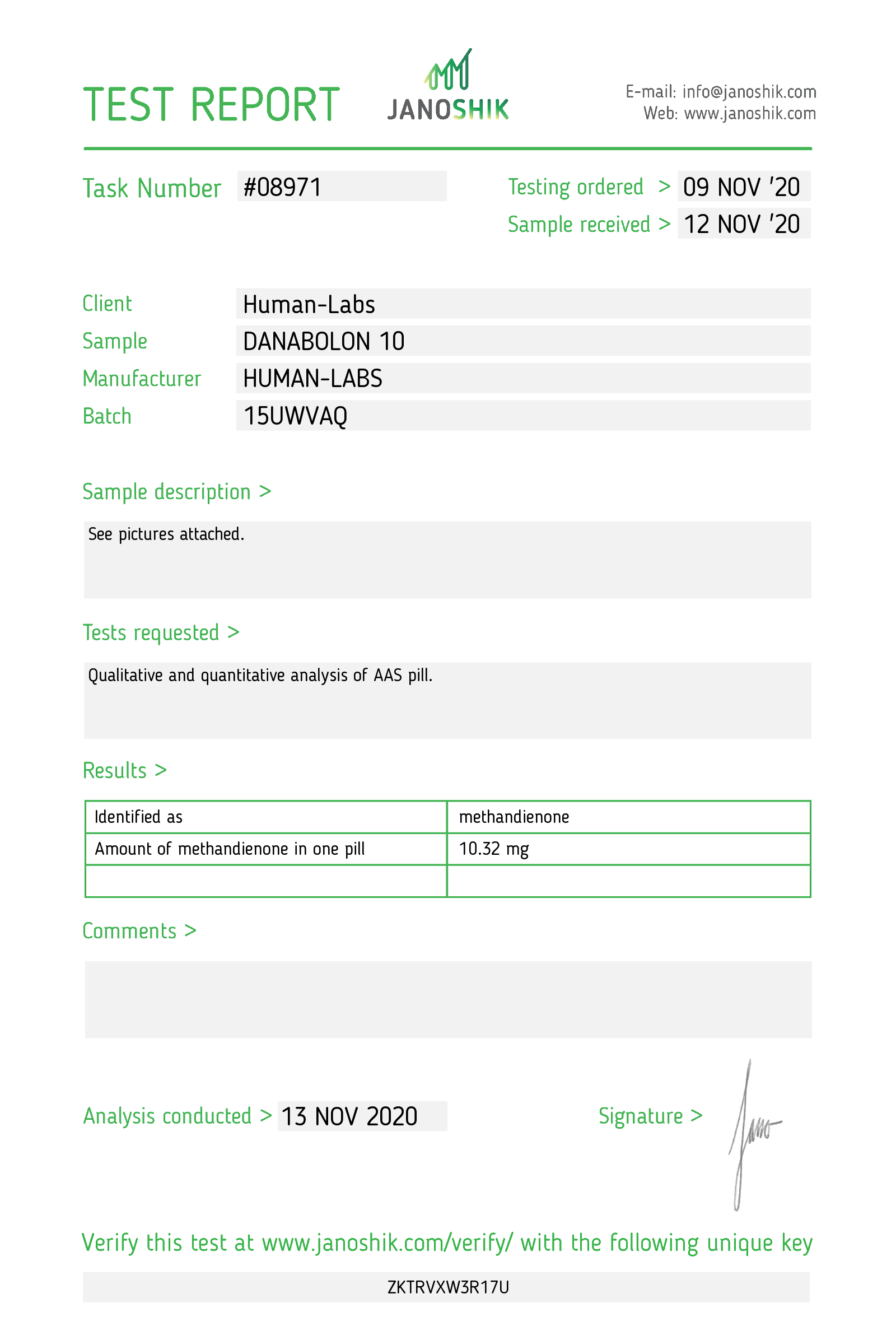 Danabolon Dianabol Methandienone 10,0Mg/Tab - Human Labs 2 Human Labs Tabs Dianabol Methandione Lab Test