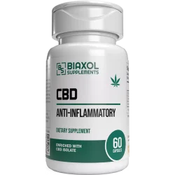 CBD - 60 CAPS | ANTI-INFLAMMATORY - Biaxol Supplements