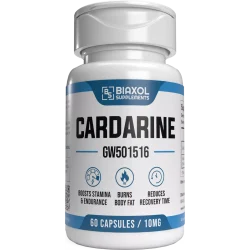 CARDARINE - GW501516 | 10 mg | 60 CAPS - Biaxol Supplements