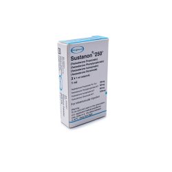 Sustanon 250mg - Organon - 3 x 1ml ampoule/box
