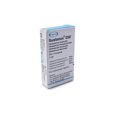 Sustanon 250Mg - Organon - 3 X 1Ml Ampoule/Box