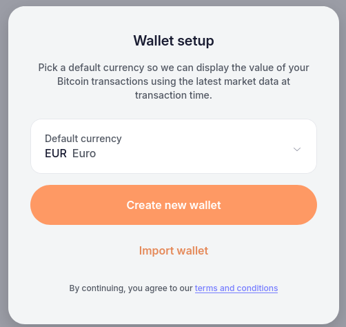 Buy Crypto With Your Proton Account 2 Second Step Buying Crypto With Proton.me
